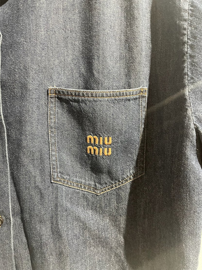 Chemise Miu Miu en jeans T.34