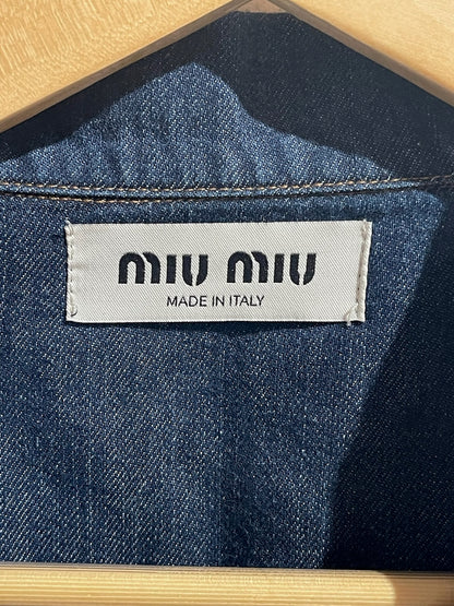 Chemise Miu Miu en jeans T.34