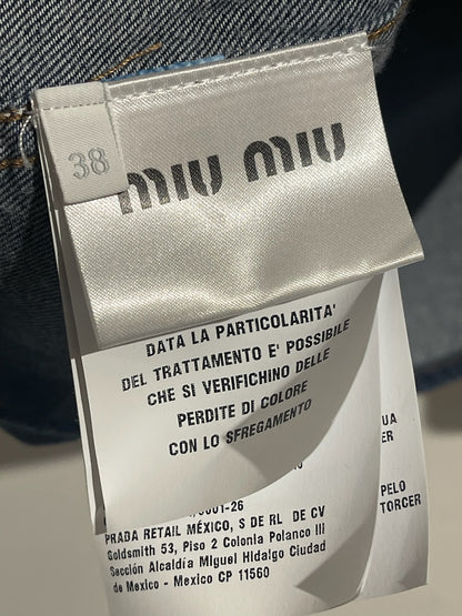 Chemise Miu Miu en jeans T.34