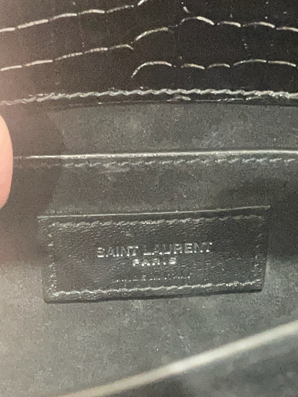 Sac Saint Laurent Sunset noir