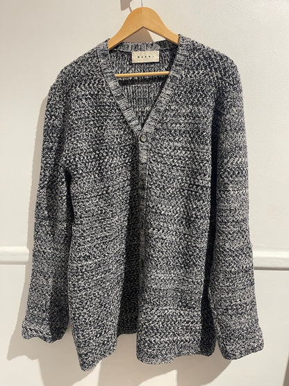 Gilet Marni bleu chiné T.52
