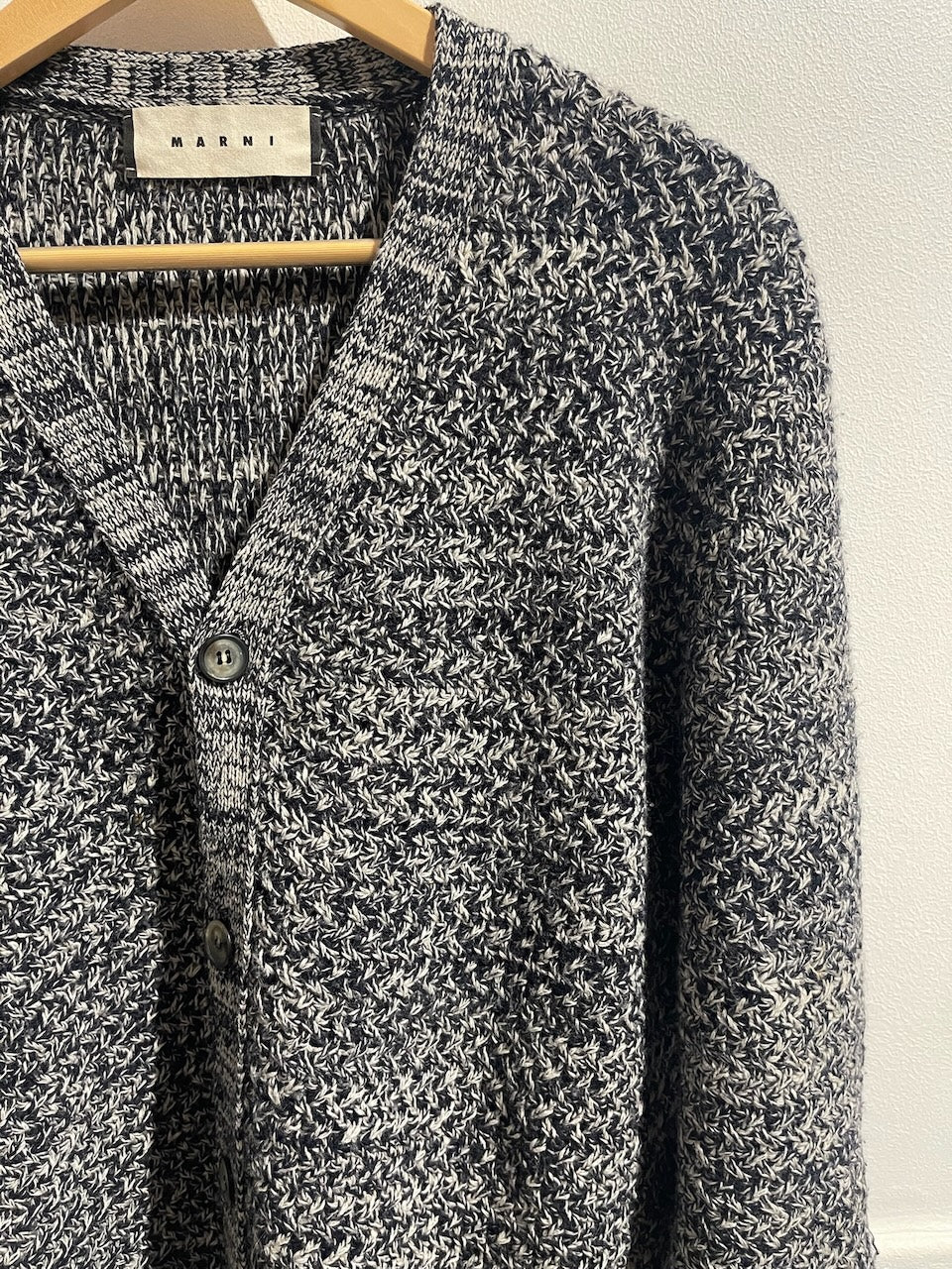 Gilet Marni bleu chiné T.52