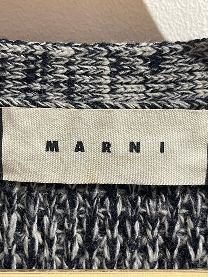 Gilet Marni bleu chiné T.52