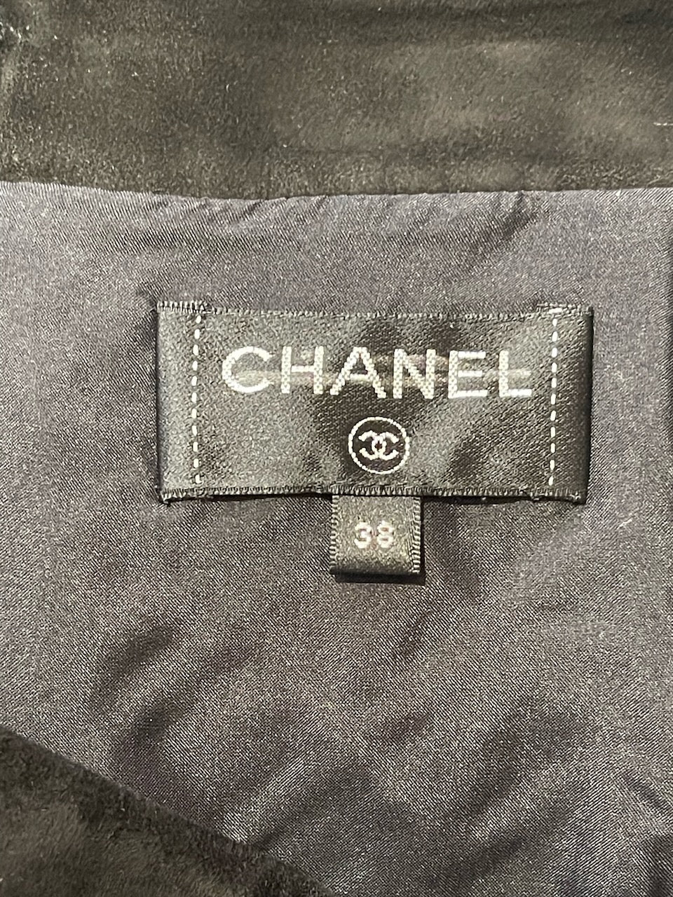 Jupe Chanel noire T.38