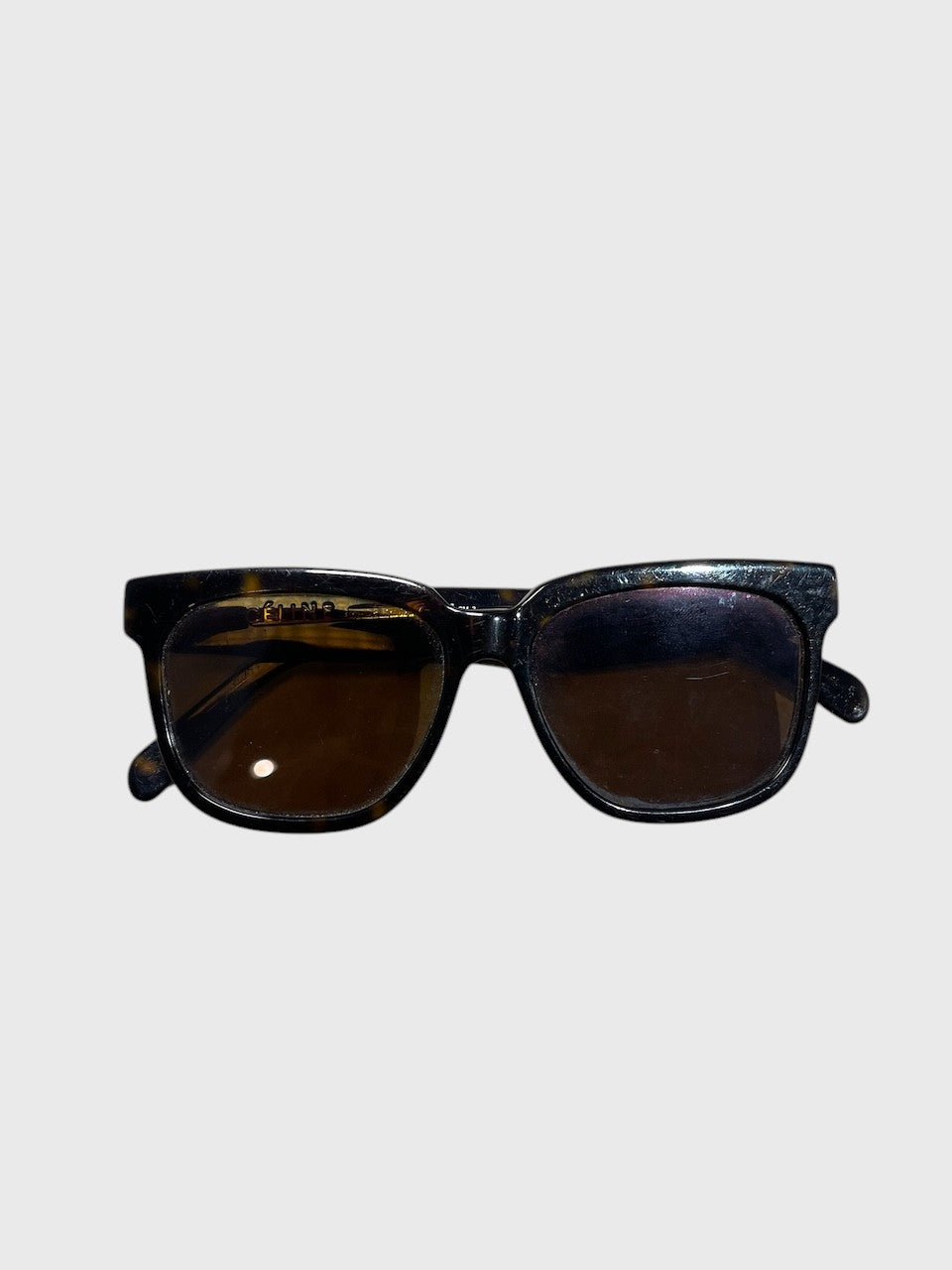 Lunettes Celine écaille marron