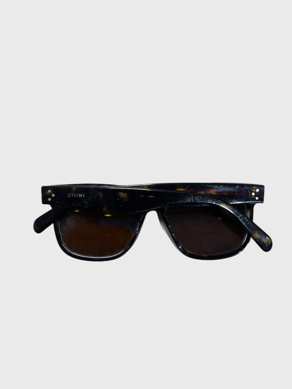 Lunettes Celine écaille marron