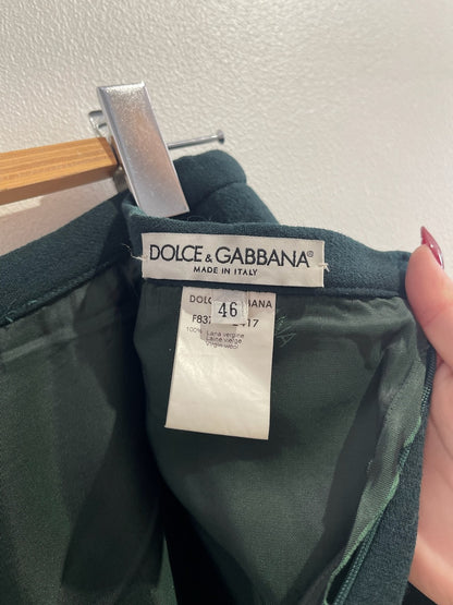 Jupe Dolce & Gabbana verte T.42