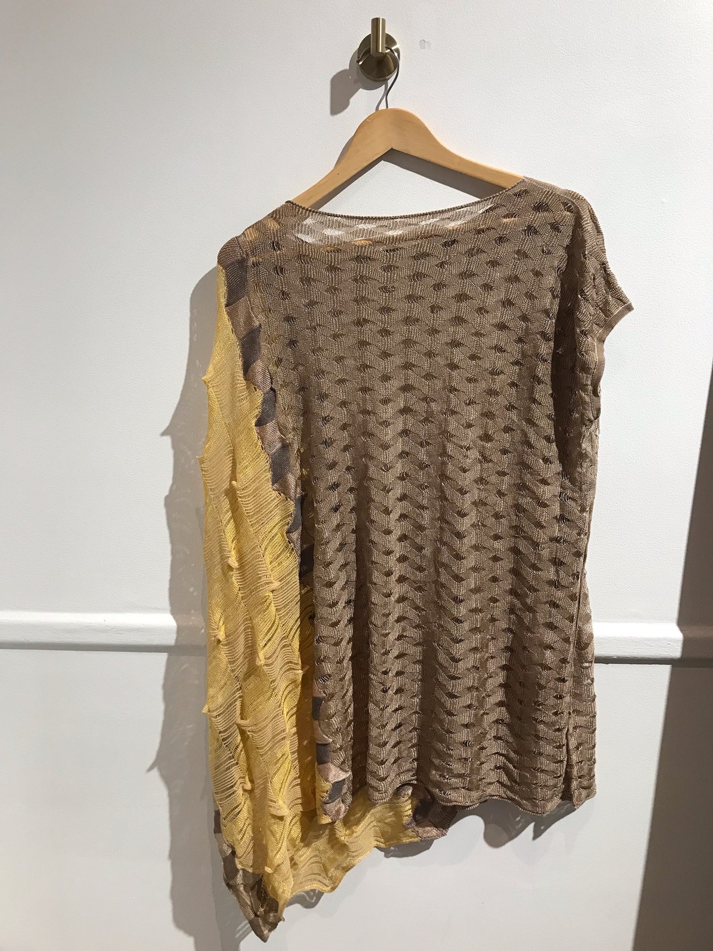 Poncho Missoni beige