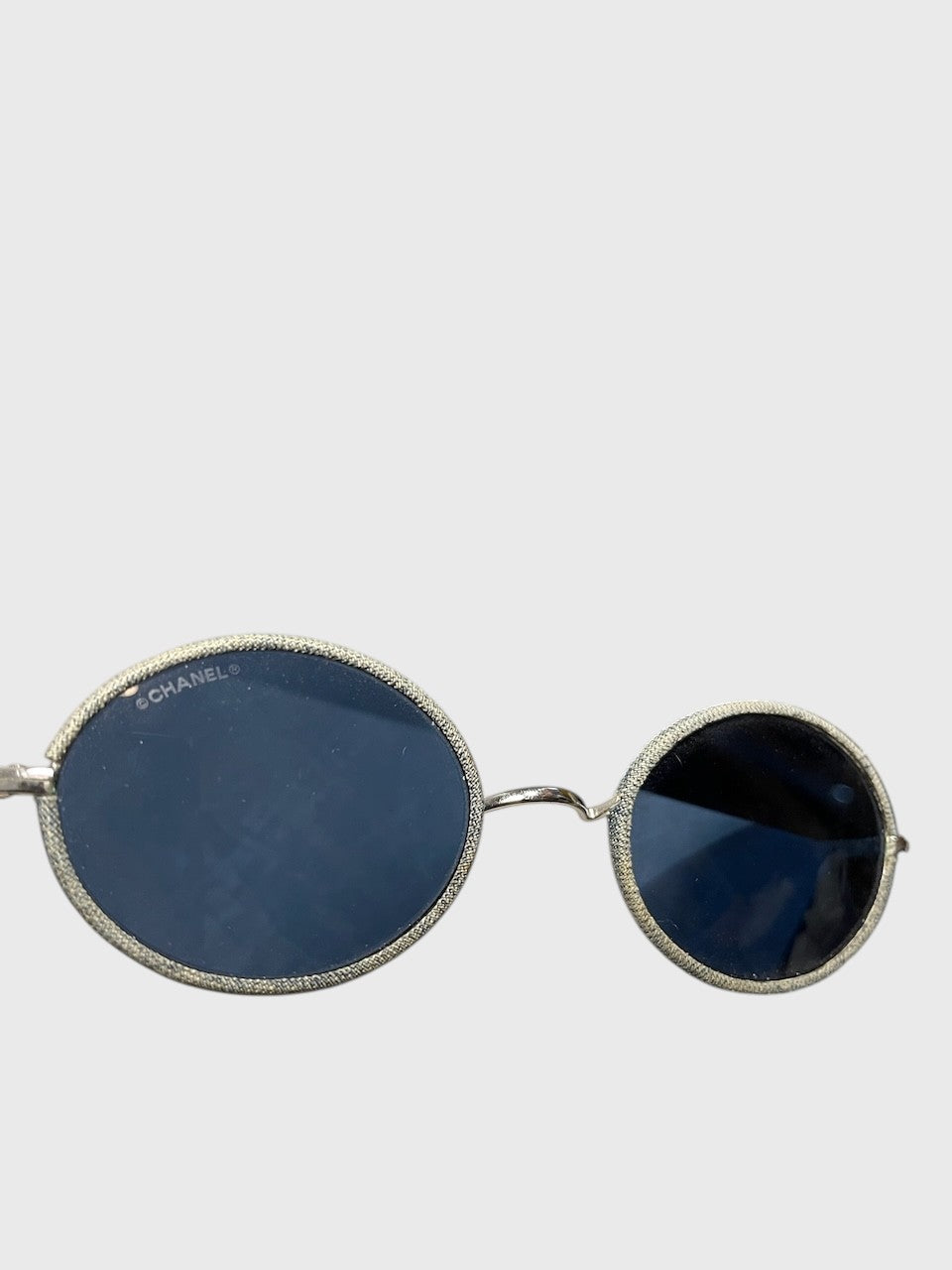 Lunettes de soleil Chanel denim