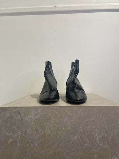 Bottines Saint Laurent noires T.40