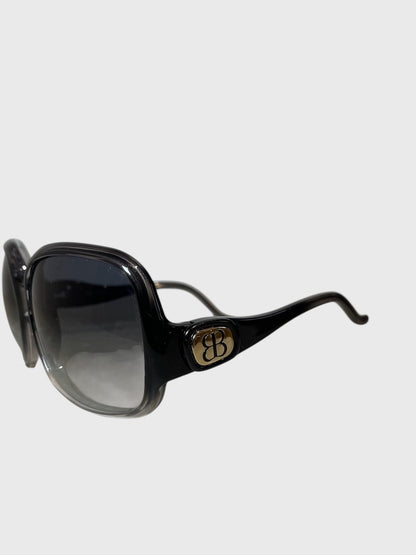 Lunettes de soleil Balenciaga grises