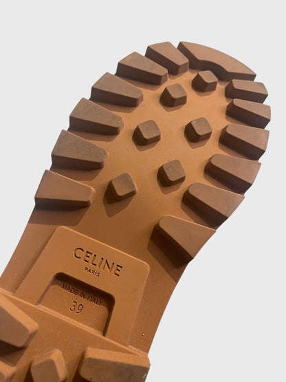 Bottines Celine camel T.39