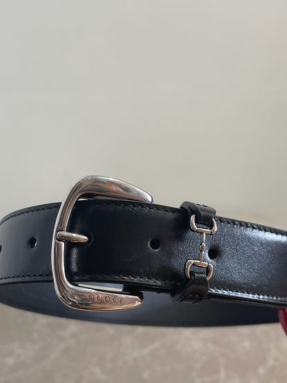 Ceinture Gucci noire T.60 Neuve