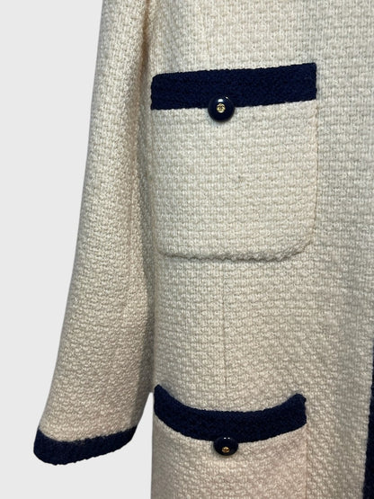 Manteau Chanel beige T.36
