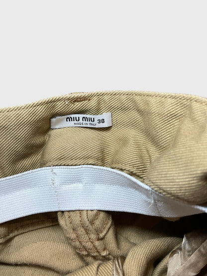 Short Miu Miu beige T.34