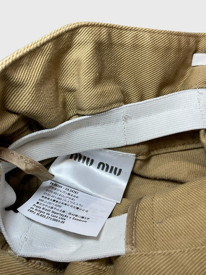 Short Miu Miu beige T.34
