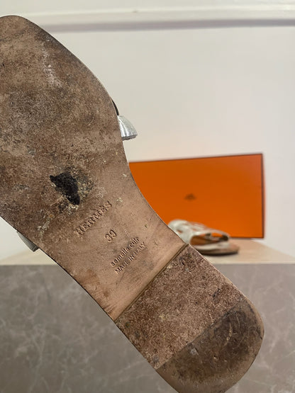 Sandales Hermès Omaha T.39