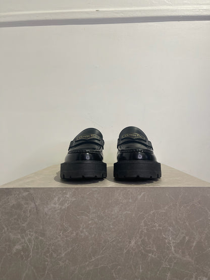 Mocassins Dior Boy noirs T.38