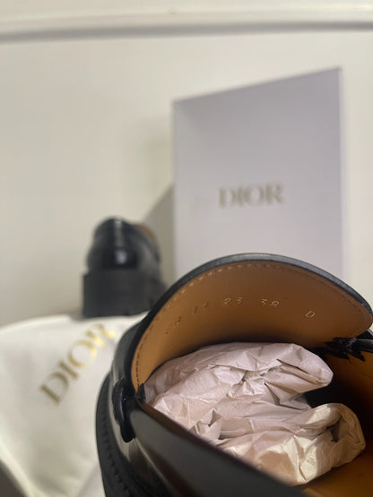 Mocassins Dior Boy noirs T.38