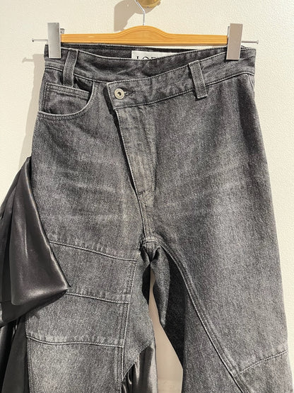 Jeans Loewe volant T.36