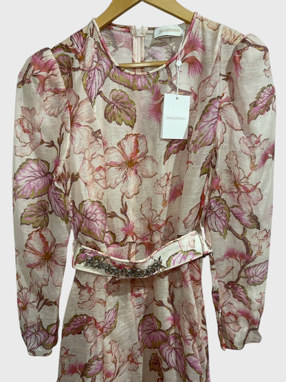 Robe Zimmermann à fleurs T.2