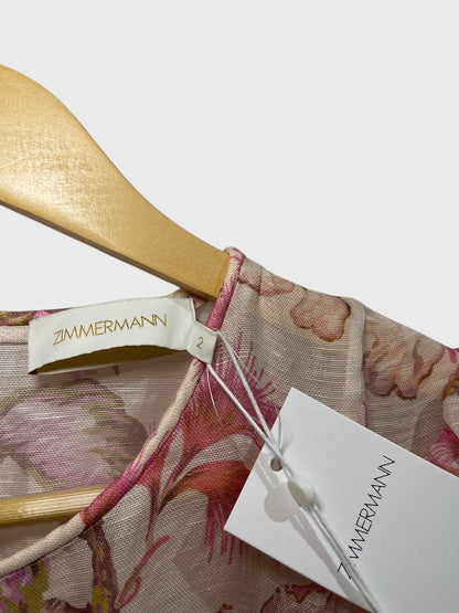 Robe Zimmermann à fleurs T.2