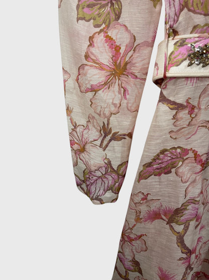 Robe Zimmermann à fleurs T.2