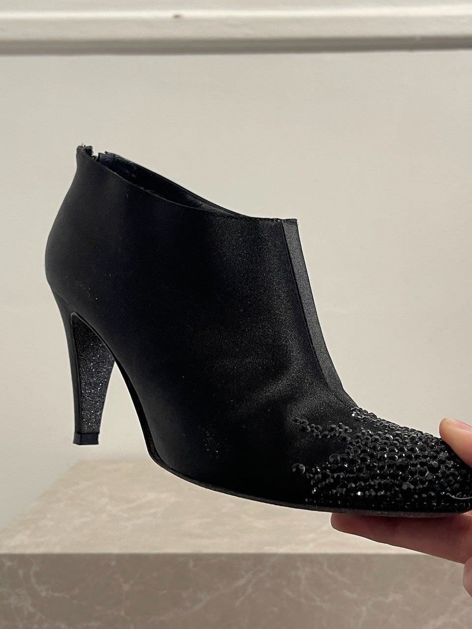 Bottines Chanel noires T.38
