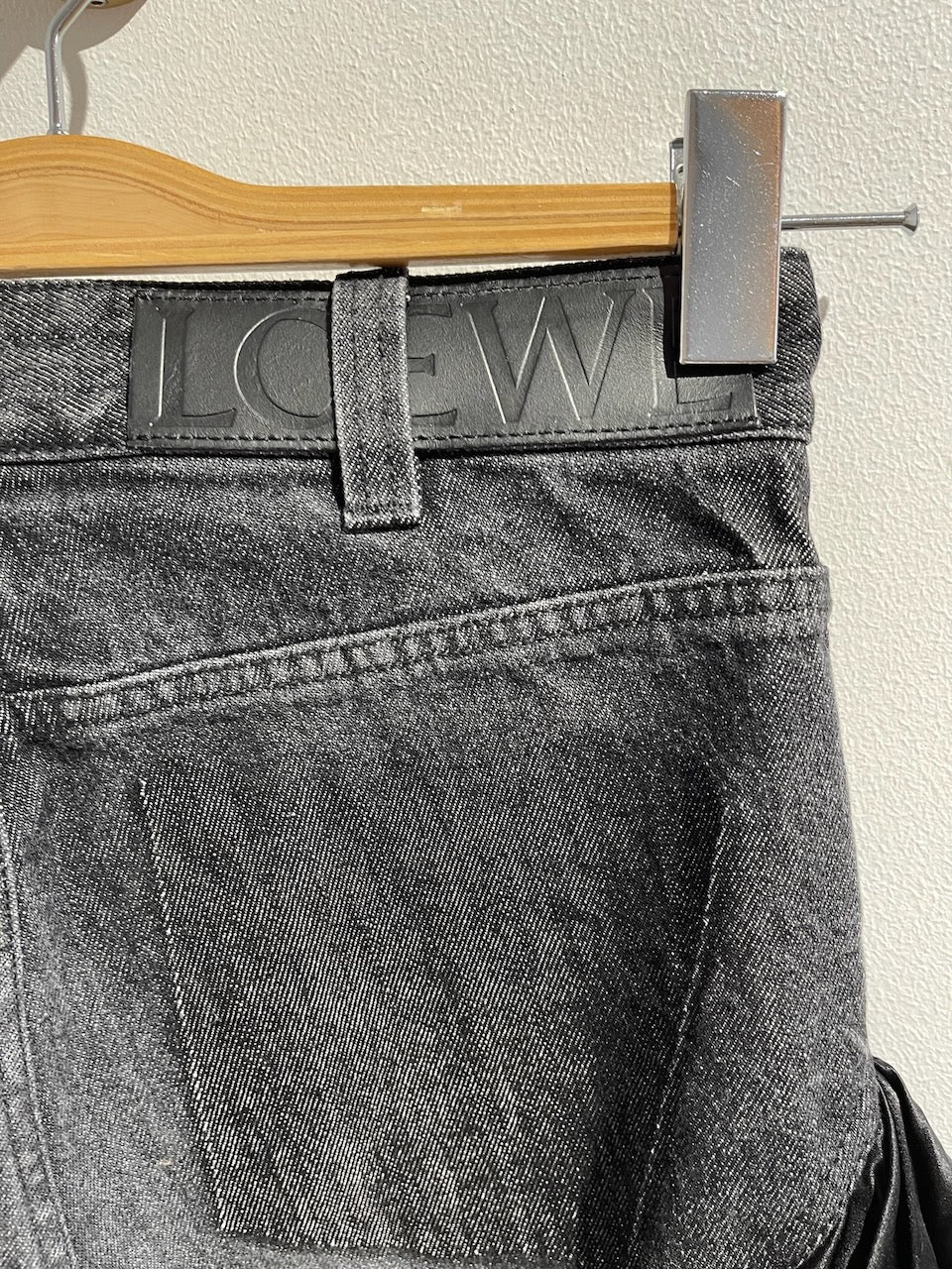 Jeans Loewe volant T.36