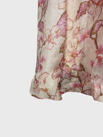 Robe Zimmermann à fleurs T.2