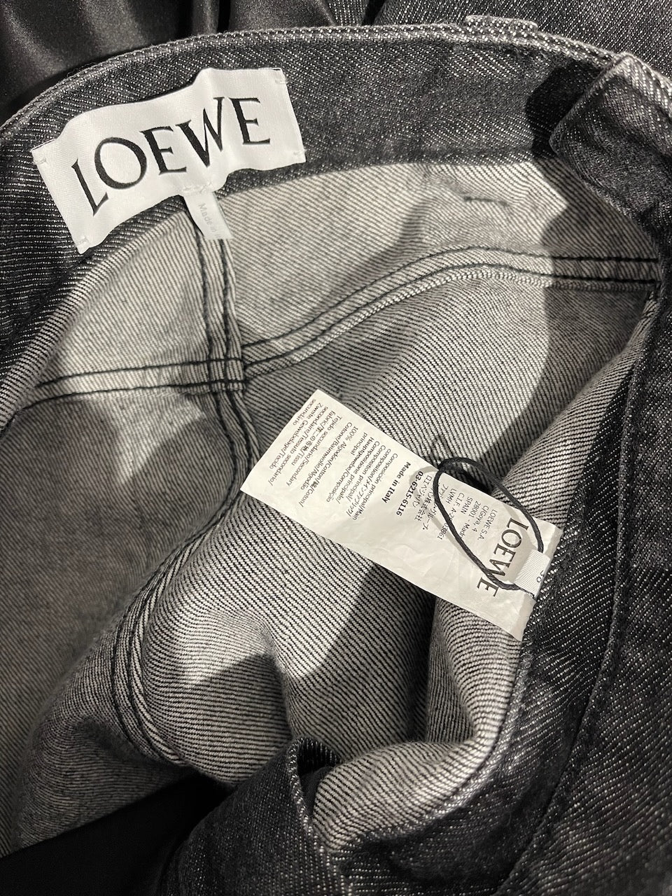 Jeans Loewe volant T.36