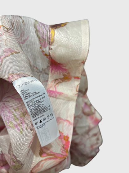 Robe Zimmermann à fleurs T.2