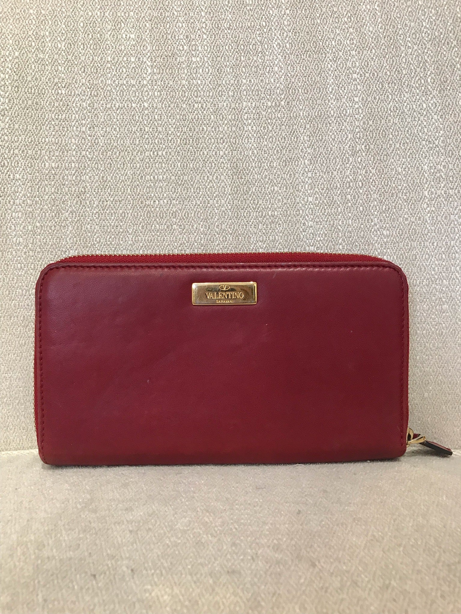 Porte monnaie valentino on sale rouge