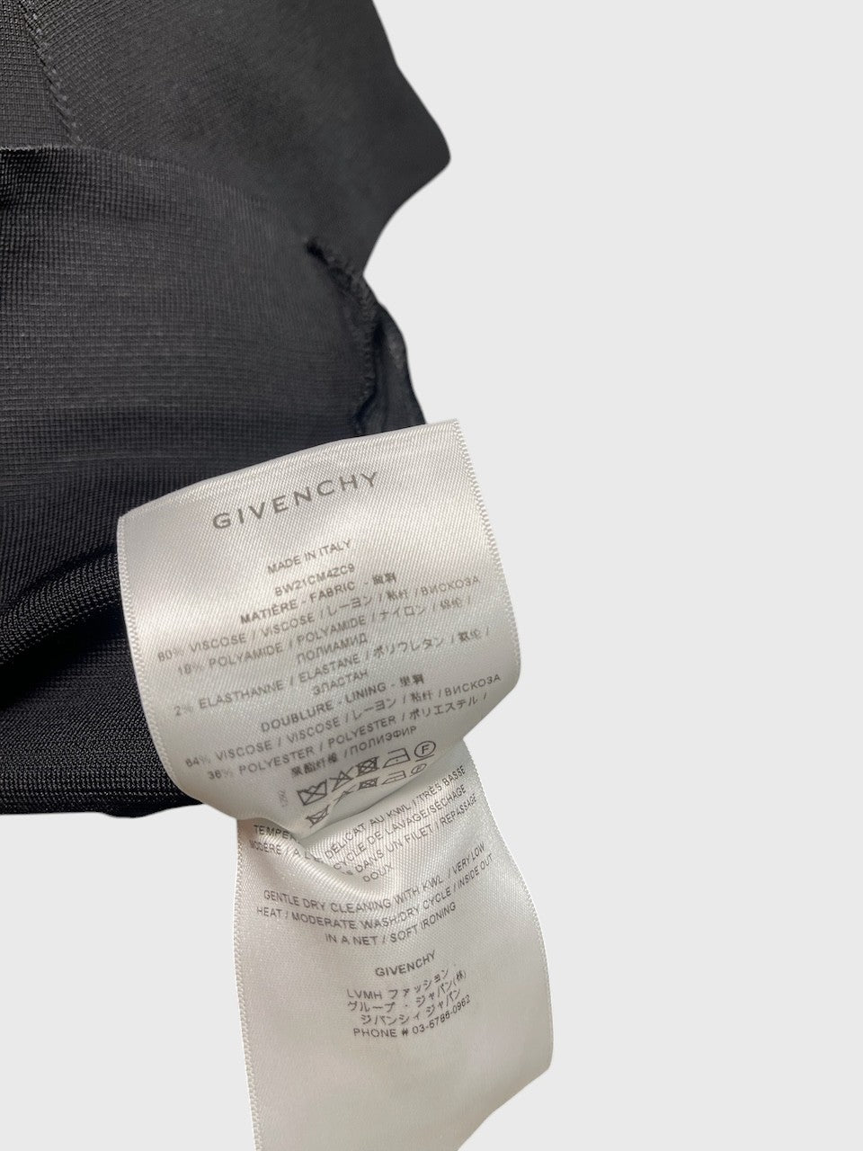 Robe Givenchy noire T.M