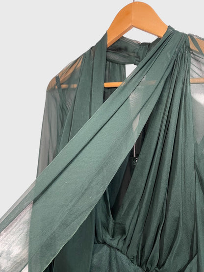 Robe Dolce & Gabbana verte T.42