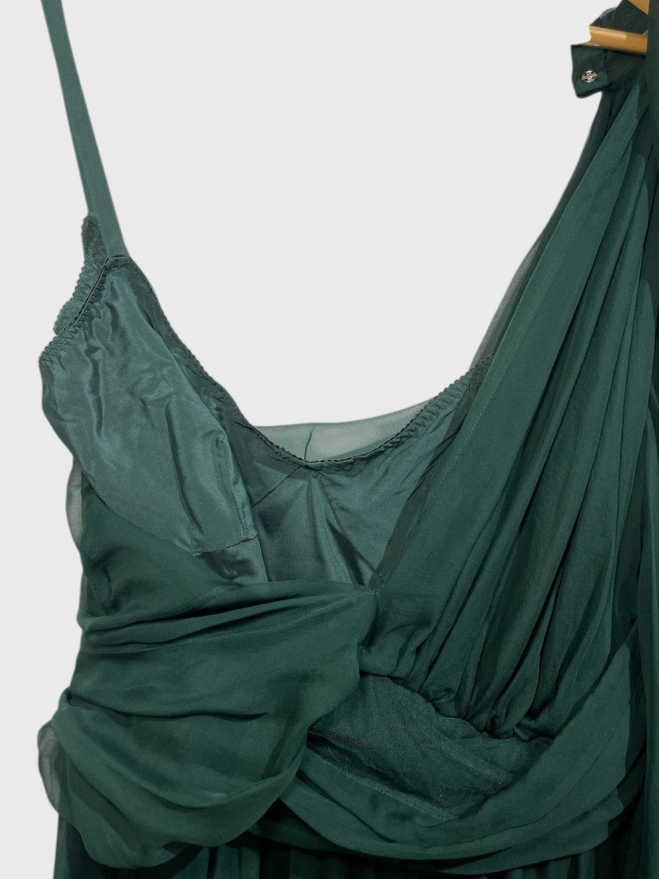 Robe Dolce & Gabbana verte T.42
