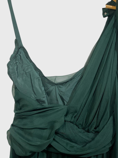 Robe Dolce & Gabbana verte T.42