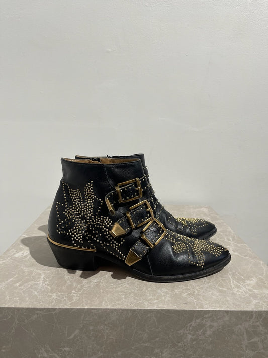 Boots Chloé Susanna noires T.37