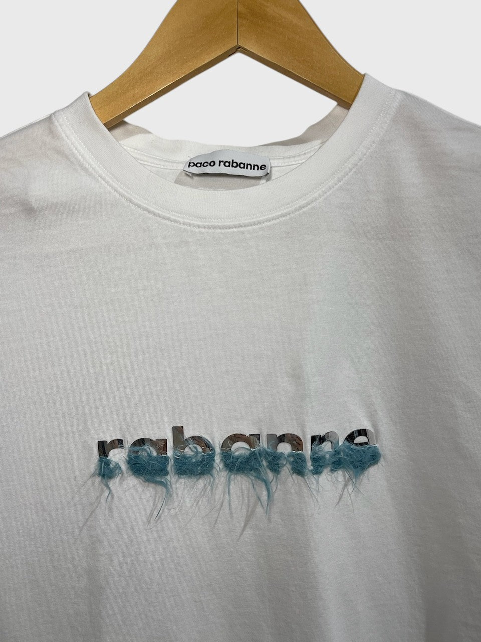 T-shirt Paco Rabanne blanc T.M