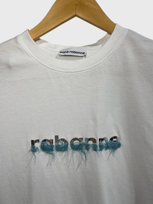 T-shirt Paco Rabanne blanc T.M