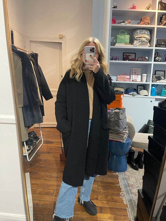 Manteau Celine noir T.38