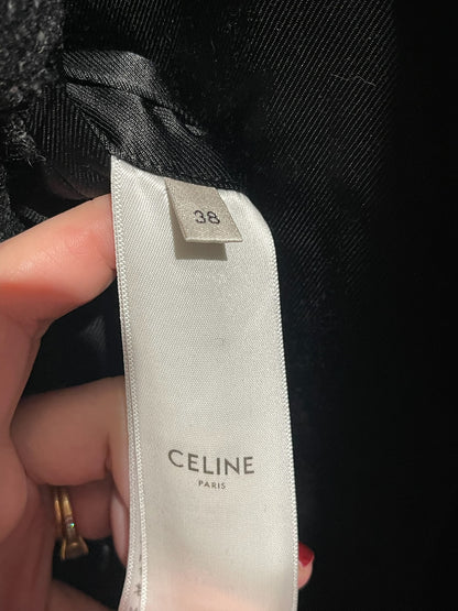 Manteau Celine noir T.38