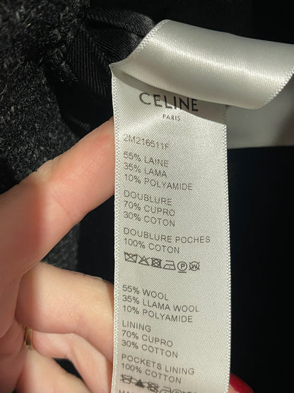 Manteau Celine noir T.38