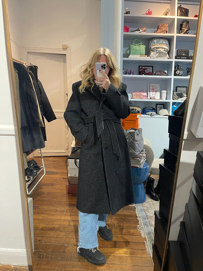 Manteau Celine noir T.38