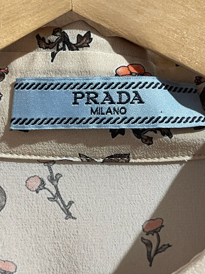 Chemisier Prada imprimé T.36