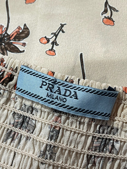 Jupe Prada imrpimée T.34