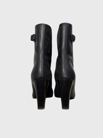 Bottines Hermes noires T.38