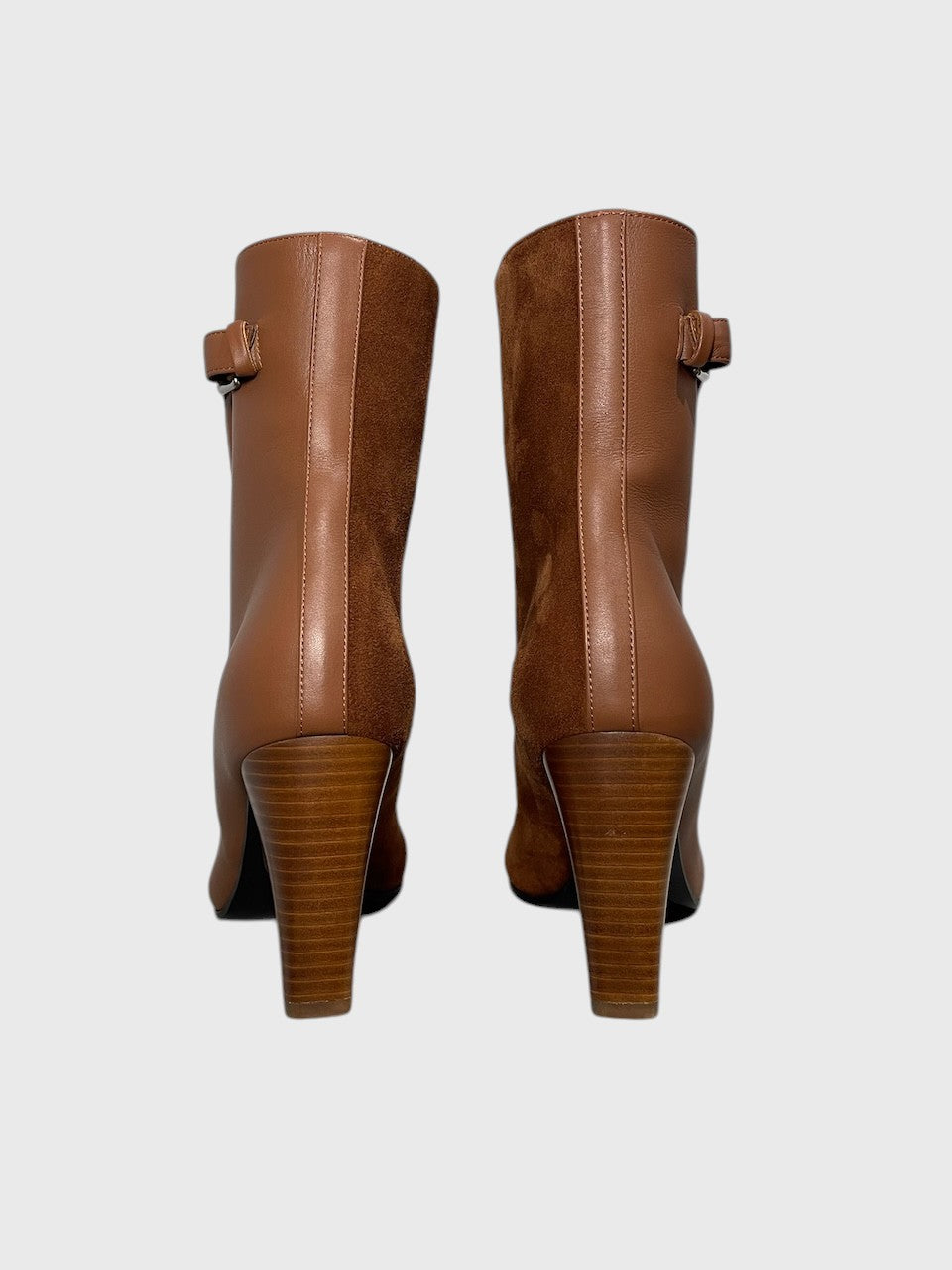 Bottines Hermes camel T.38
