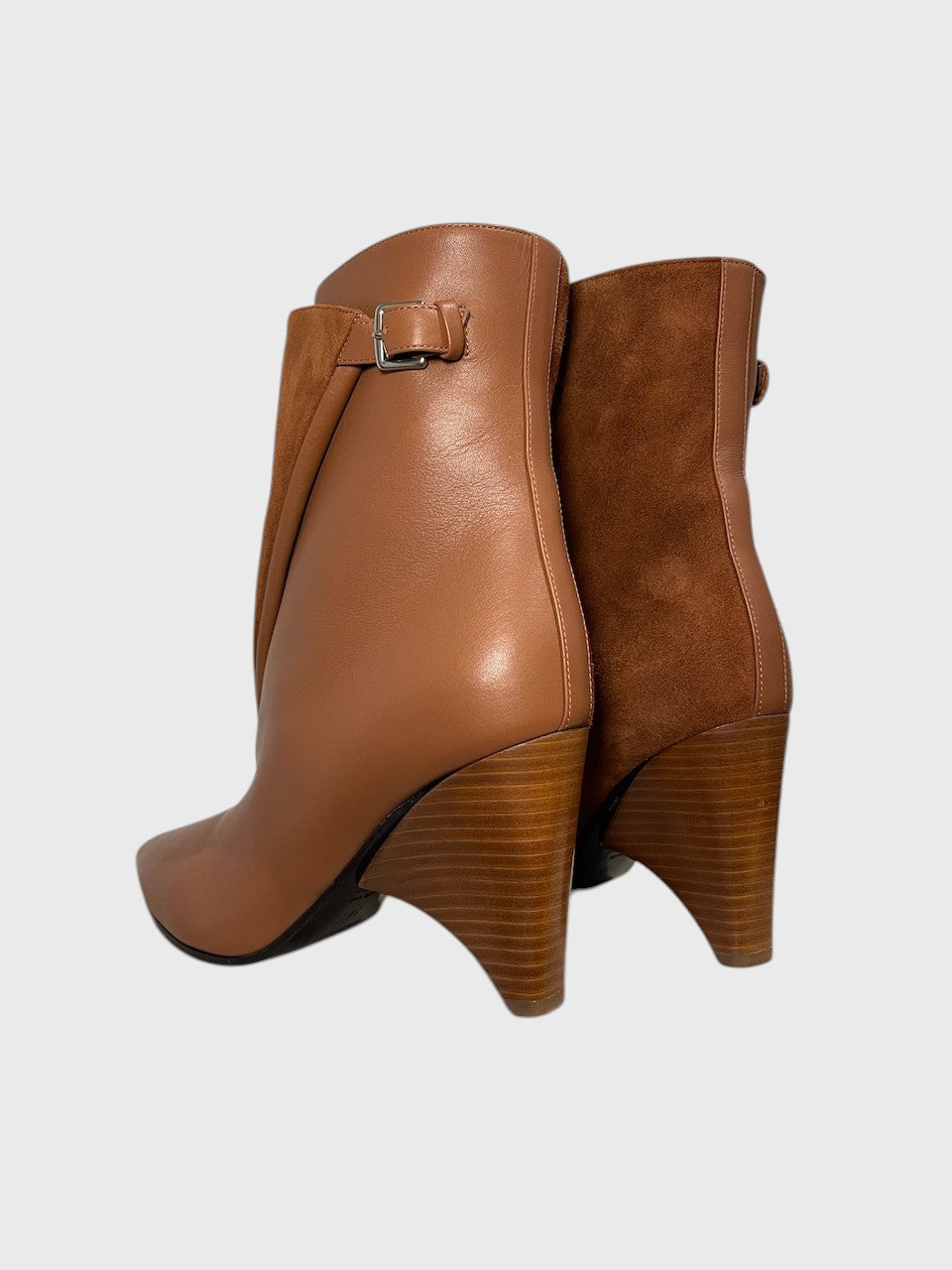 Bottines Hermes camel T.38