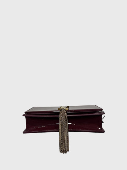 Sac Saint Laurent Kate Tassel bordeaux